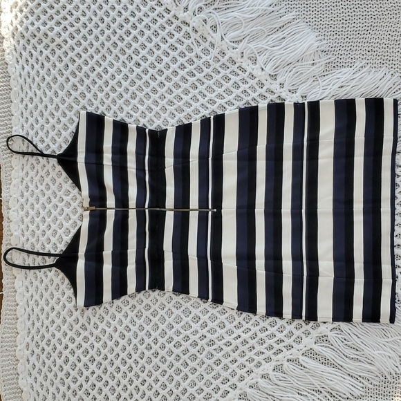French Connection Striped Sheath Mini Dress NWT - Picture 4 of 17